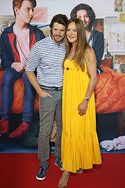 Tobias Guttenberg und Doreen Dietel bei der Premiere "Das Pubertier" am 04.07.2017 im Math&auml;ser Filmpalast (&copy;Foto. Martin Schmitz)